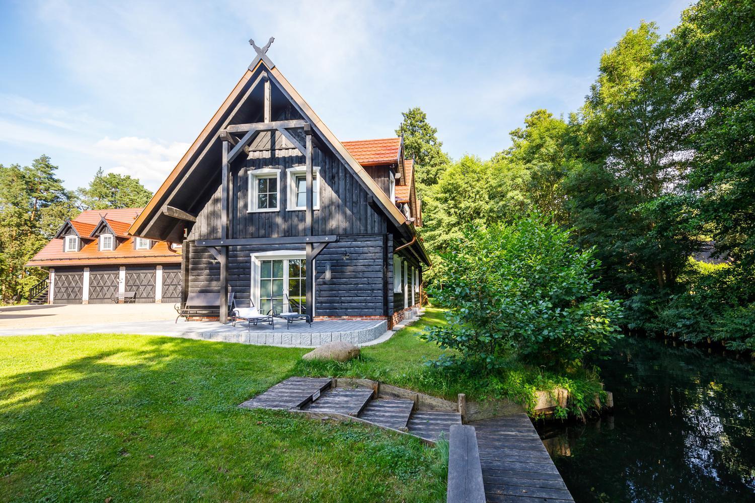 Spreewald Chalet Wohnung Spreeblick Kolonie  Extérieur photo